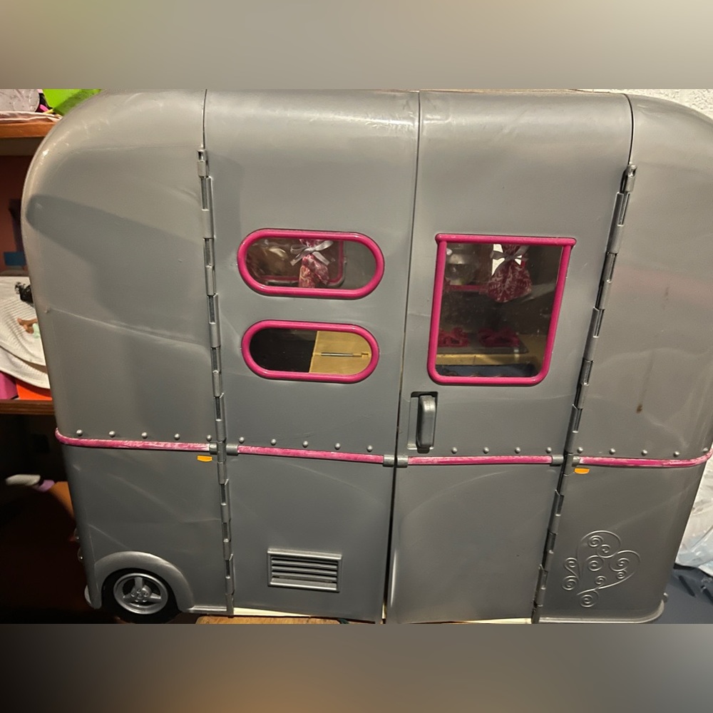 American Girl Or Barbie Camper